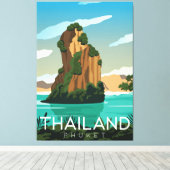 Thailand Phuket Leinwanddruck (Insitu (Holzboden))