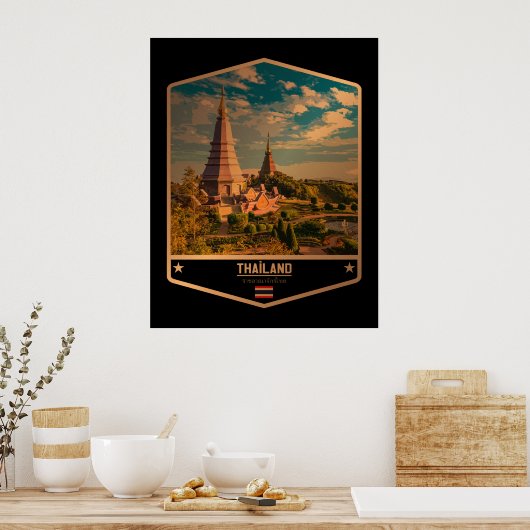 Thailand Poster (Küche)