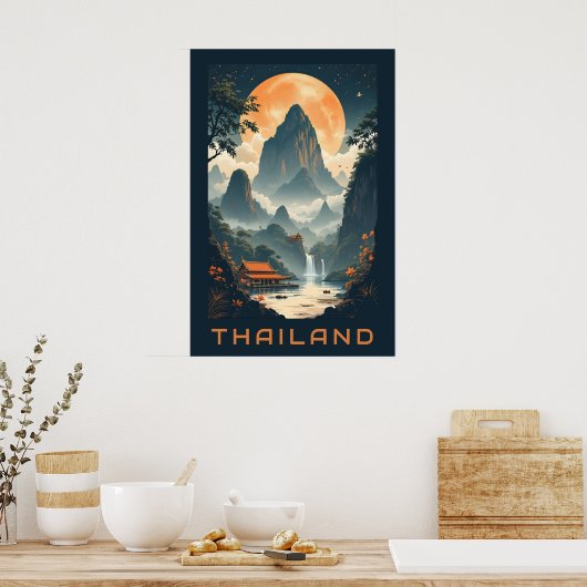 Thailand Poster (Küche)