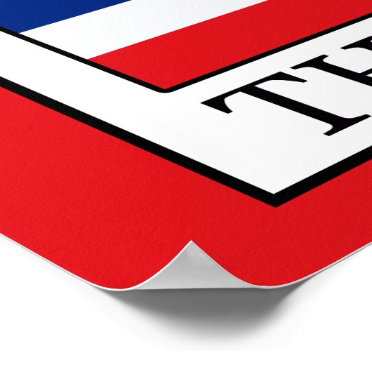 Thailand Poster (Ecke)