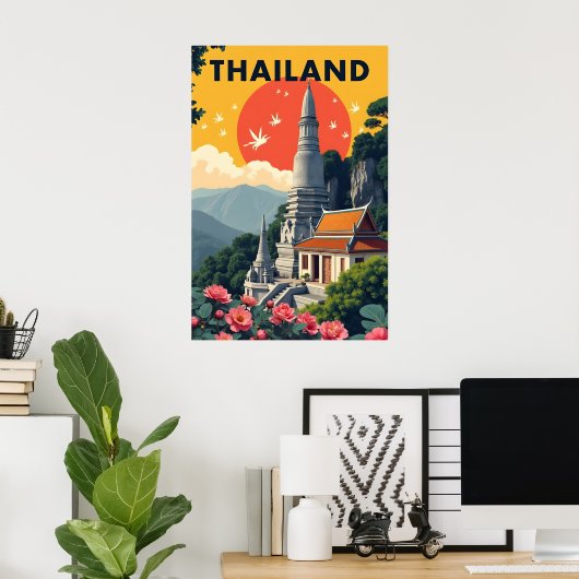 Thailand Poster (Heimbüro)