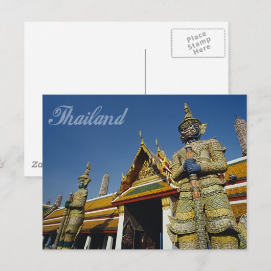 Thailand Postkarte (Vorne/Hinten)