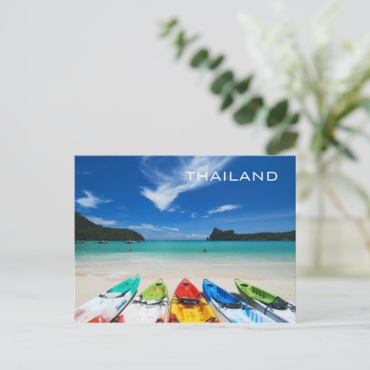 THAILAND POSTKARTE (Stehend Vorderseite)