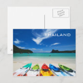 THAILAND POSTKARTE (Vorne/Hinten)