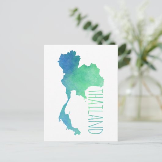 Thailand Postkarte (Stehend Vorderseite)