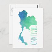 Thailand Postkarte (Vorne/Hinten)