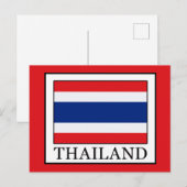 Thailand Postkarte (Vorne/Hinten)