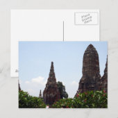 Thailand Postkarte (Vorne/Hinten)