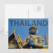 Thailand Postkarte (Vorne/Hinten)
