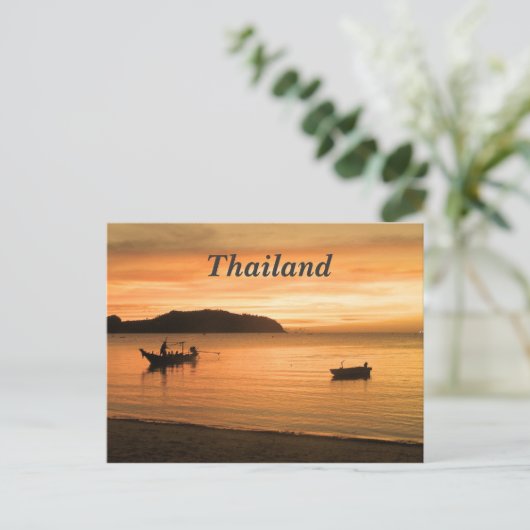Thailand Postkarte (Stehend Vorderseite)
