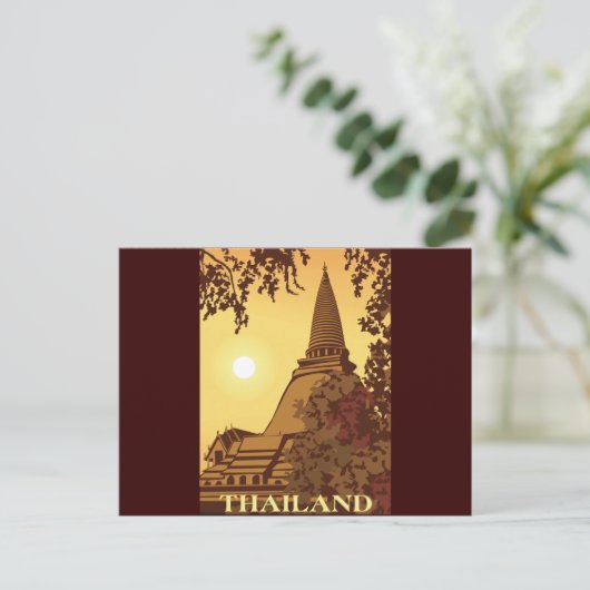 Thailand Postkarte (Stehend Vorderseite)