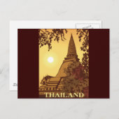 Thailand Postkarte (Vorne/Hinten)