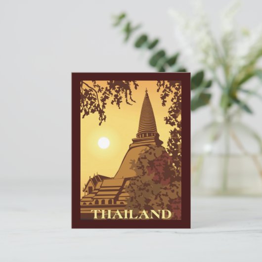 Thailand Postkarte (Stehend Vorderseite)