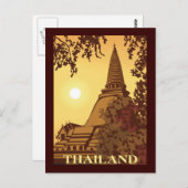 Thailand Postkarte (Vorne/Hinten)