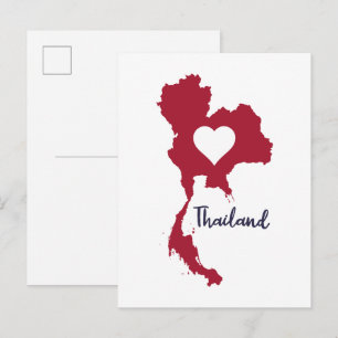 Thailand Postkarte
