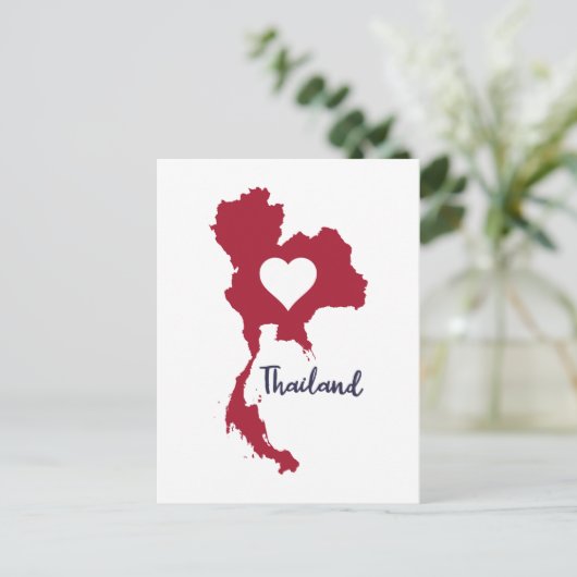 Thailand Postkarte (Stehend Vorderseite)
