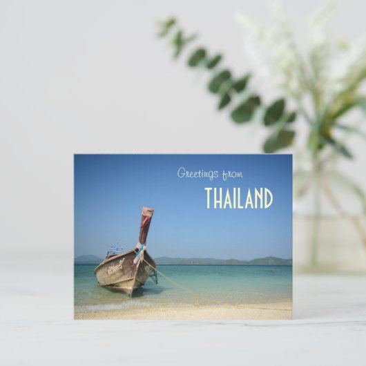 Thailand Postkarte (Stehend Vorderseite)