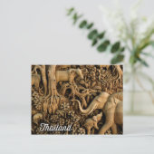 Thailand Postkarte (Stehend Vorderseite)