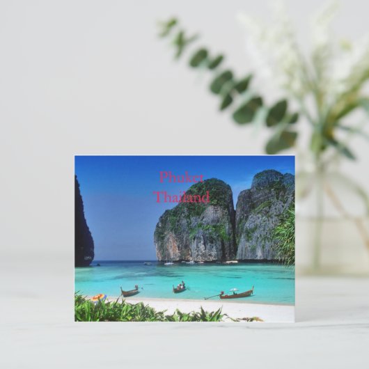 Thailand Postkarte (Stehend Vorderseite)