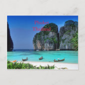 Thailand Postkarte (Vorderseite)
