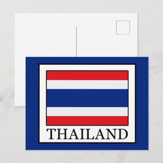 Thailand Postkarte (Vorne/Hinten)