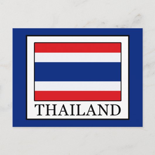 Thailand Postkarte (Vorderseite)