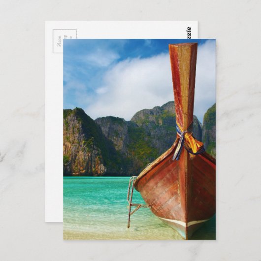 Thailand Postkarte (Vorne/Hinten)