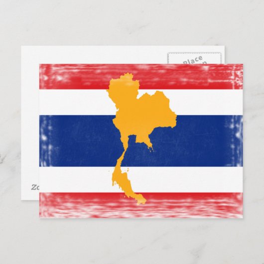 Thailand Postkarte (Vorne/Hinten)
