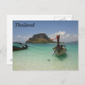Thailand Postkarte (Vorne/Hinten)
