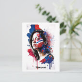 Thailand Postkarte - Welt der Frauen Postkarten (Stehend Vorderseite)