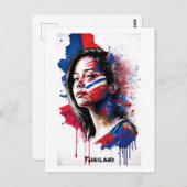 Thailand Postkarte - Welt der Frauen Postkarten (Vorne/Hinten)