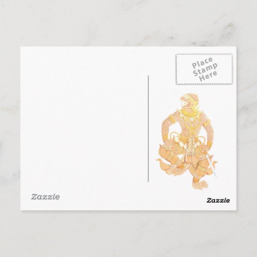 Thailand Postkarten (Rückseite)