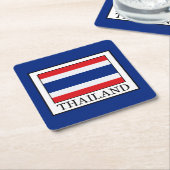 Thailand Rechteckiger Pappuntersetzer (angewinkelt)