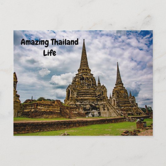 Thailand Reisen Urlaub Asien Tourismus Postkarte (Vorderseite)