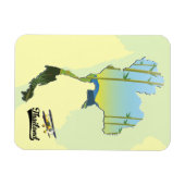 Thailand Reiseplan Magnet (Horizontal)