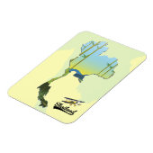 Thailand Reiseplan Magnet (Linke Seite)