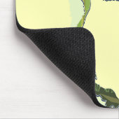 Thailand Reiseplan Mousepad (Ecke)