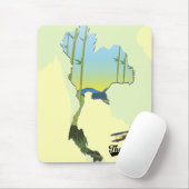 Thailand Reiseplan Mousepad (Mit Mouse)