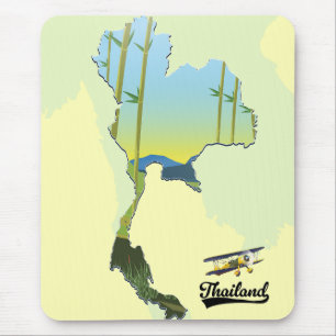 Thailand Reiseplan Mousepad