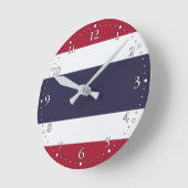 Thailand Runde Wanduhr (Winkel)