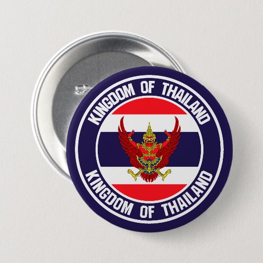 Thailand-RundEmblem Button (Vorne & Hinten)