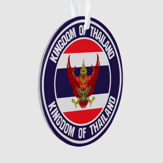 Thailand-RundEmblem Ornament (Vorderseite)