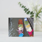 Thailand - schwimmende Postkarte (Stehend Vorderseite)