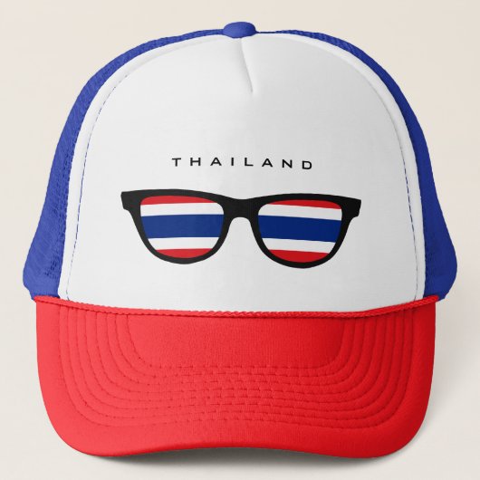 Thailand Shades Zollhut Truckerkappe (Vorderseite)