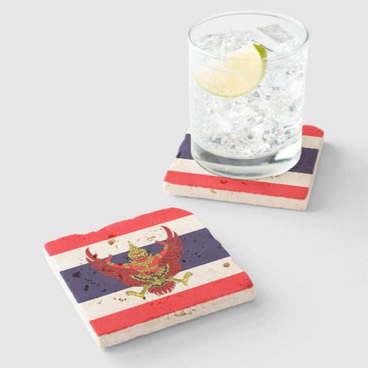 Thailand Steinuntersetzer (Seitenansicht)