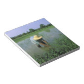 Thailand, Sukhothai. Reis Bauer. HERR Notizblock (angewinkelt)