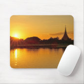 Thailand - sunset in Khon Kaen Mousepad (Mit Mouse)