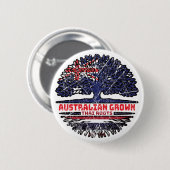 Thailand Thai Australier Australien Baum Wurzeln F Button (Vorne & Hinten)