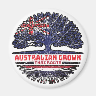 Thailand Thai Australier Australien Baum Wurzeln F Magnet