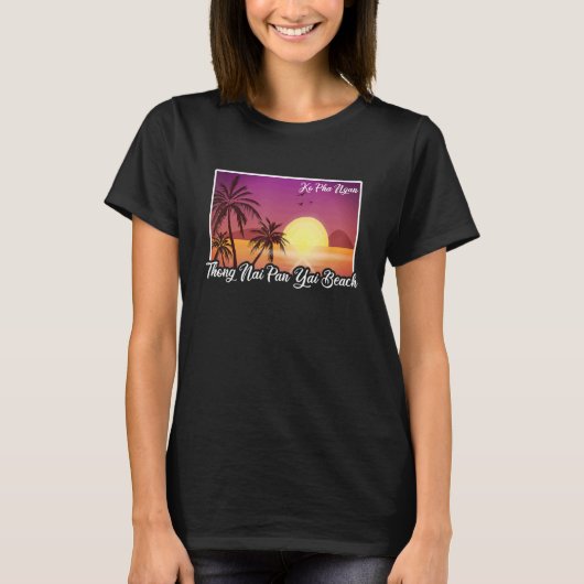 Thailand Thai Thong Nai Pan Yai Beach Koh Ko Pha N T-Shirt (Vorderseite)